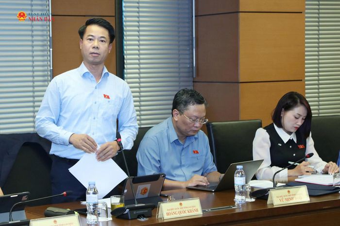 ĐBQH Hoàng Quốc Khánh (Lai Châu) phát biểu