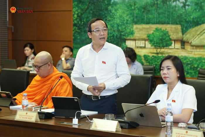 ĐBQH Vũ Danh Hiệp (TP. Cần Thơ) phát biểu