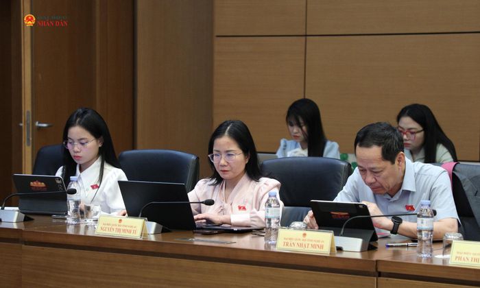 Các ĐBQH tỉnh Nghệ An tham gia thảo luận tổ