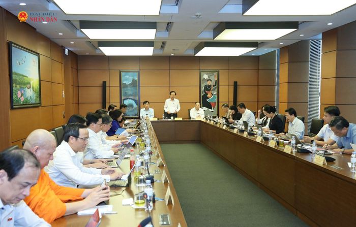 Toàn cảnh phiên thảo luận Tổ 9 (Đoàn ĐBQH TP. Cần Thơ và các tỉnh Lạng Sơn, Lai Châu)