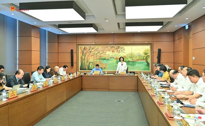 Toàn cảnh phiên thảo luận Tổ 1 (TP. Hà Nội)