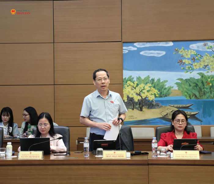 ĐBQH Trần Nhật Minh (Nghệ An) phát biểu