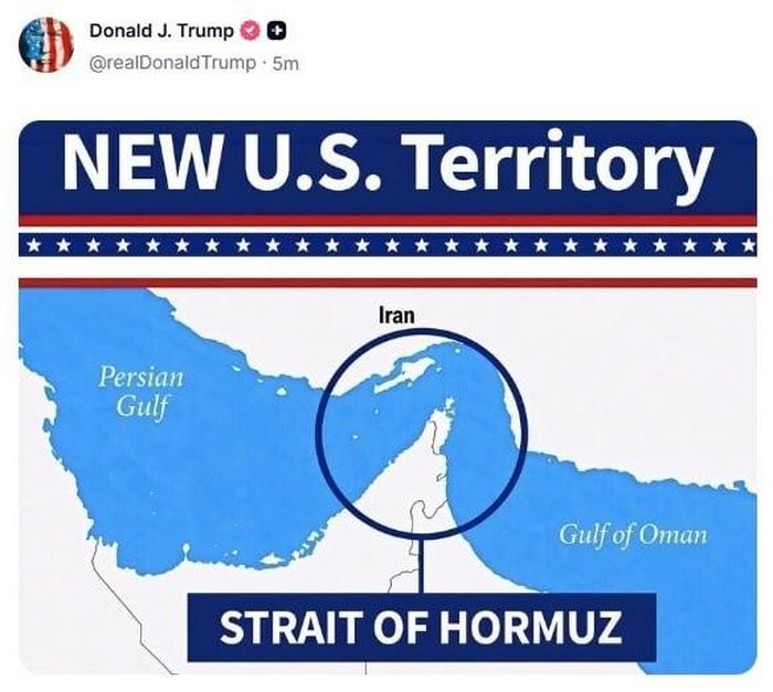 Bài đăng của Tổng thống Mỹ Trump trên mạng xã hội Truth Social.