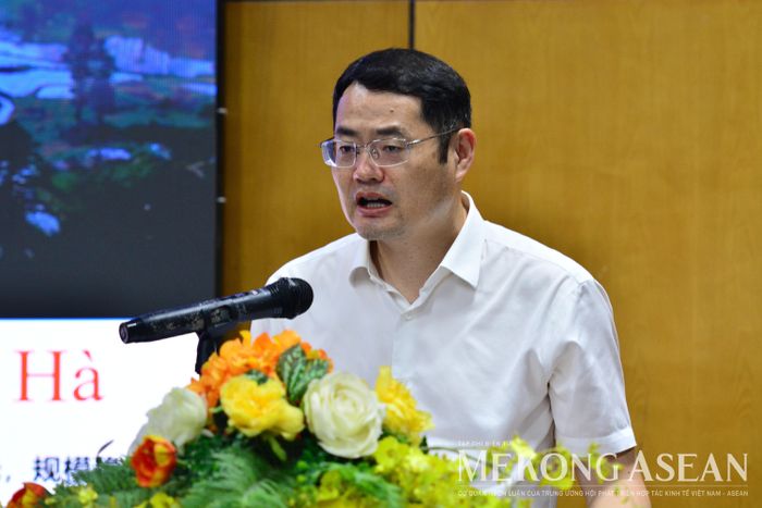 Ông Hòa Đào - Cục trưởng Cục Thương mại châu Hồng Hà. Ảnh: Lê Hồng Nhung - Mekong ASEAN