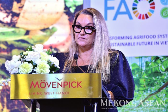 Bà Mette Ekeroth, Phó Đại sứ, Đại sứ quán Đan Mạch tại Hà Nội. Ảnh: Lê Hồng Nhung - Mekong ASEAN