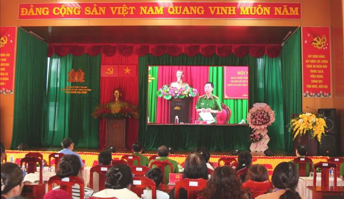 Hội nghị gia đình phạm nhân được tổ chức tại Trại giam Đại Bình.