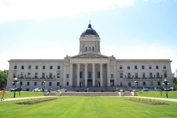 Tòa nhà Quốc hội tỉnh Manitoba tại Winnipeg, Canada. Ảnh: Wpg guy/Wikimedia Commons, CC BY 3.0.