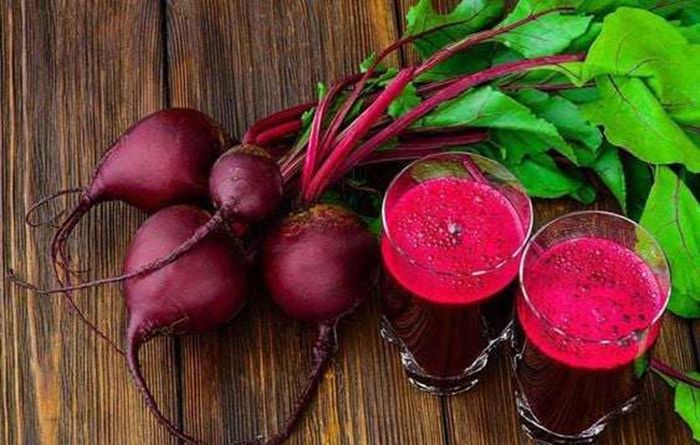 Củ dền có thể chế biến thành nhiều món ăn và đồ uống. Ảnh minh họa