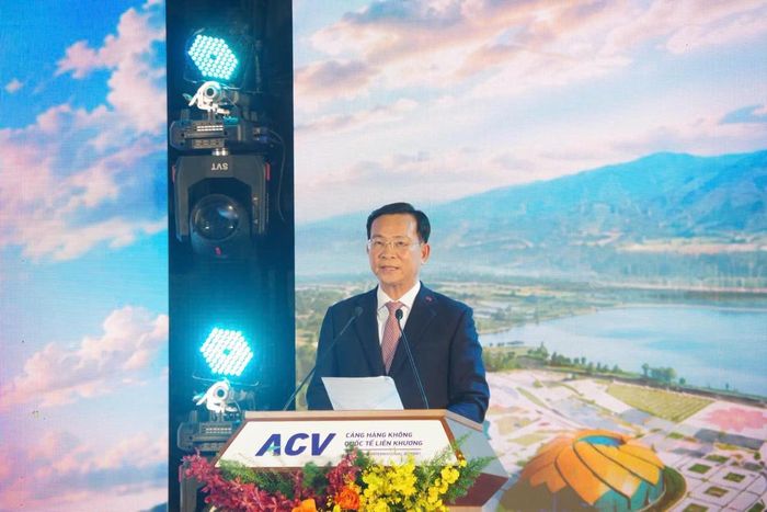 Chủ tịch UBND tỉnh Lâm Đồng Hồ Văn Mười chia sẻ tại buổi lễ