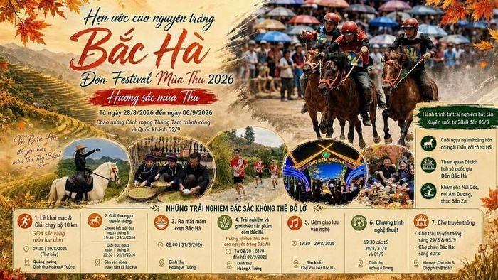 Bắc Hà tổ chức Festival “Hương sắc mùa Thu” dịp Quốc khánh 2/9.