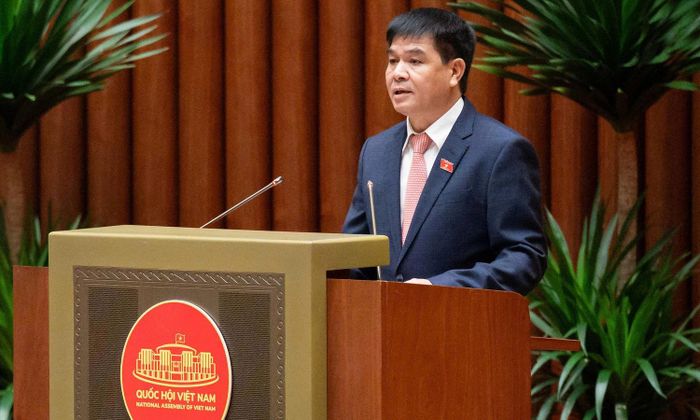 Phó Chủ nhiệm Ủy ban Kinh tế và Tài chính Nguyễn Hữu Toàn. (Ảnh: Quốc hội)
