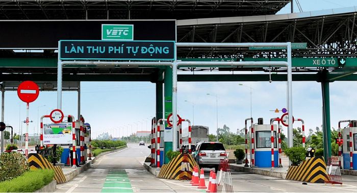 Làn thu phí tự động. (Ảnh: VETC)