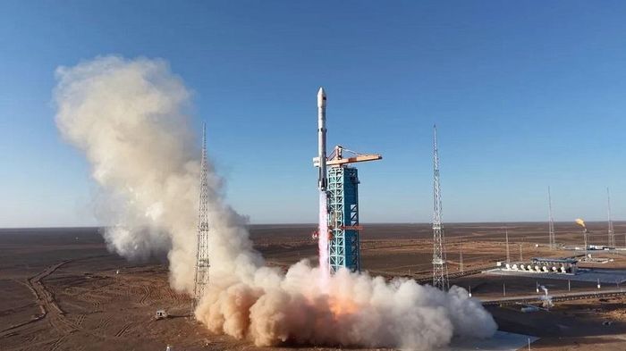 Tên lửa Chu Tước-3 của LandSpace cất cánh tại Khu thí điểm Đổi mới Không gian Thương mại Đông Phong, Trung Quốc, ngày 18/8. (Ảnh: LandSpace)