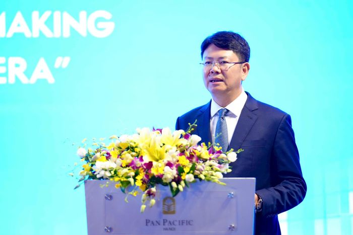 Thứ trưởng Bộ Tư pháp Việt Nam Nguyễn Thanh Tịnh phát biểu bế mạc diễn đàn. Ảnh: PV