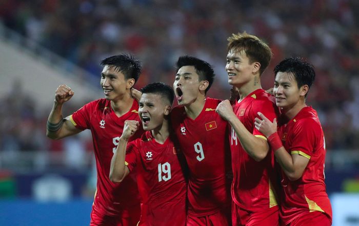 Bàn thắng giúp tuyển Việt Nam dẫn trước với tổng tỷ số 3-0 trước Malaysia.