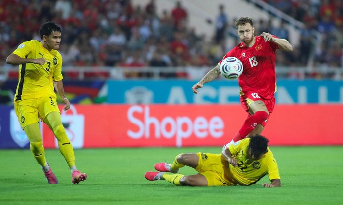 Tuyển Việt Nam sẽ đối đầu với Thái Lan ở chung kết ASEAN Cup 2026. Ảnh: Ngọc Tú