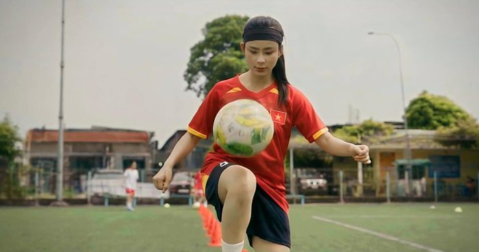 Thảo My vai Minh bướng bỉnh, cá tính và quyết liệt theo đuổi ước mơ. Ảnh: VFC