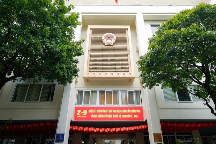 Trụ sở Đảng ủy - UBND phường Hoàn Kiếm.