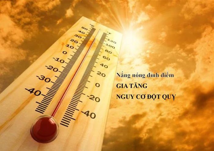 Người dân cần cảnh giác khi nắng nóng đỉnh điểm gia tăng nguy cơ sốc nhiệt, đột quỵ. Ảnh minh họa