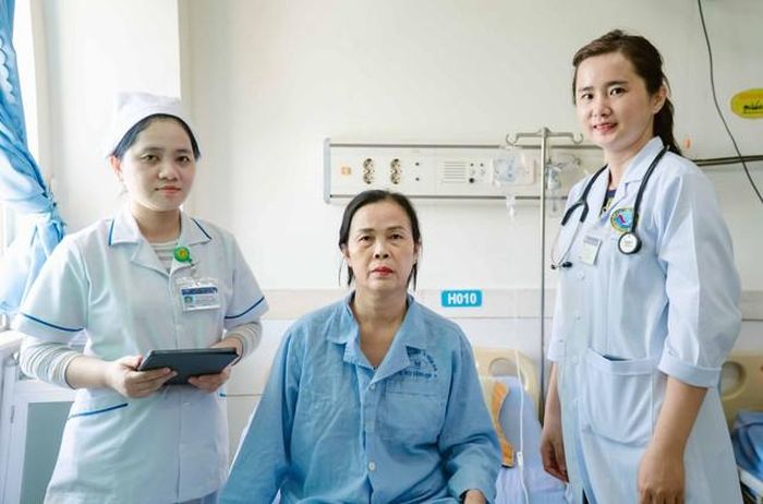 Người bệnh được điều trị tại khoa Nội tổng hợp, dự kiến xuất viện vào chiều ngày 19/8. Ảnh BVCC