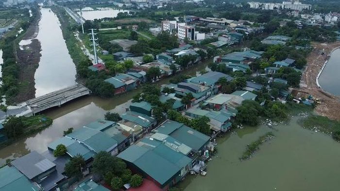 Hiện trạng một phần nhà xưởng ở đường Nguyễn Văn Giáp, phường Từ Liêm, Hà Nội - (ảnh Nhật Tân).
