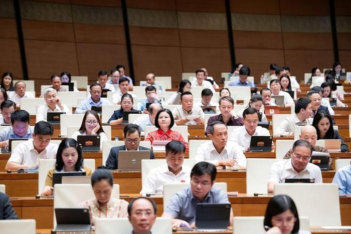 Các ĐBQH dự kỳ họp. Ảnh: Media Quốc hội