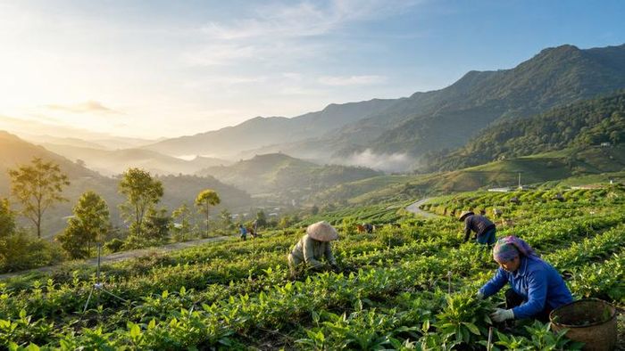 Lào cai hỗ trợ 1 tỷ đồng/ha trồng dược liệu quý hiếm, thúc đẩy tăng trưởng xanh. Ảnh: BLC