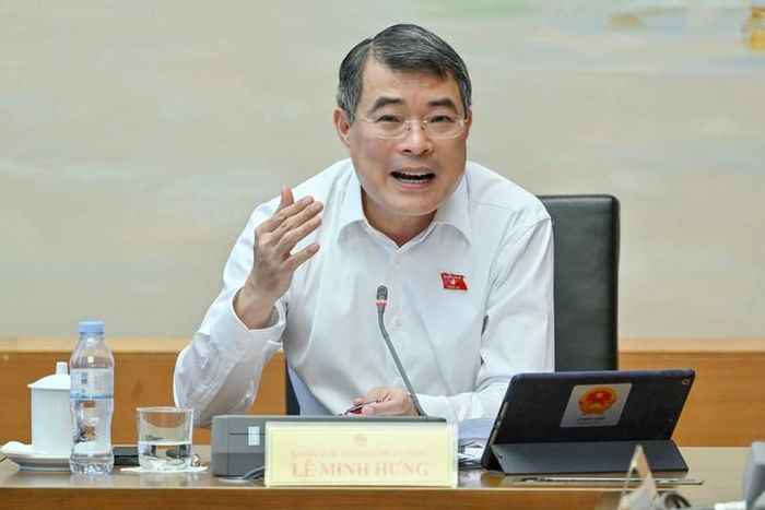Thủ tướng Chính phủ Lê Minh Hưng phát biểu. Ảnh: Media Quốc hội