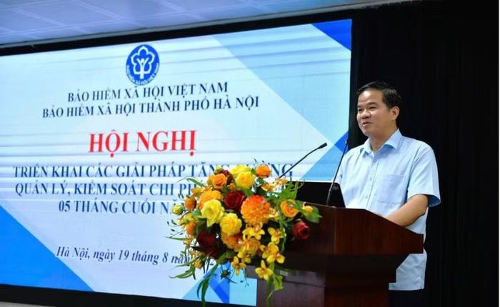 PGS.TS Đào Xuân Cơ, Giám đốc Bệnh viện Bạch Mai phát biểu