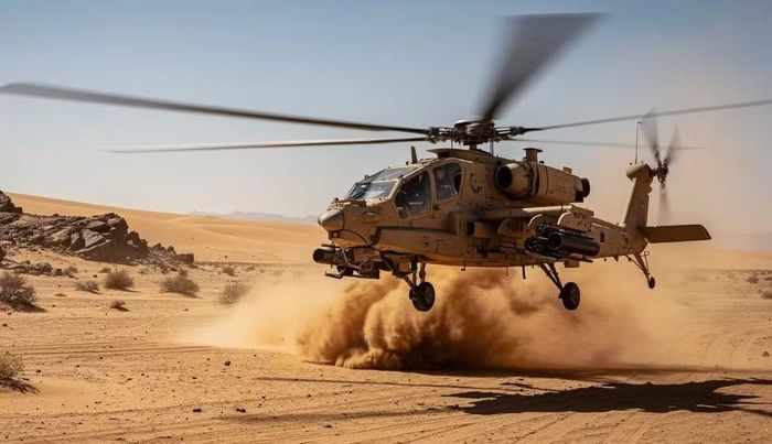 Không quân Israel đang chuyển Phi đội 190 "Magic Touch" cùng các trực thăng tấn công AH-64 Apache từ căn cứ không quân Ramon ở Negev tới căn cứ Ramat David ở miền Bắc.