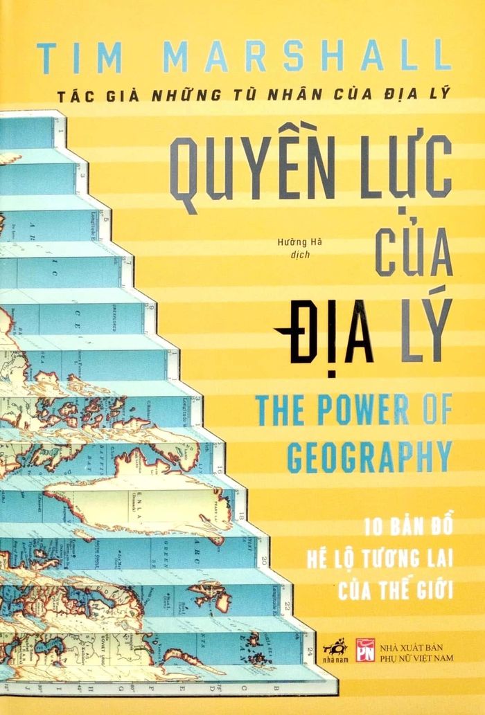 Bìa cuốn "Quyền lực của địa lý". Ảnh: Nhã Nam.