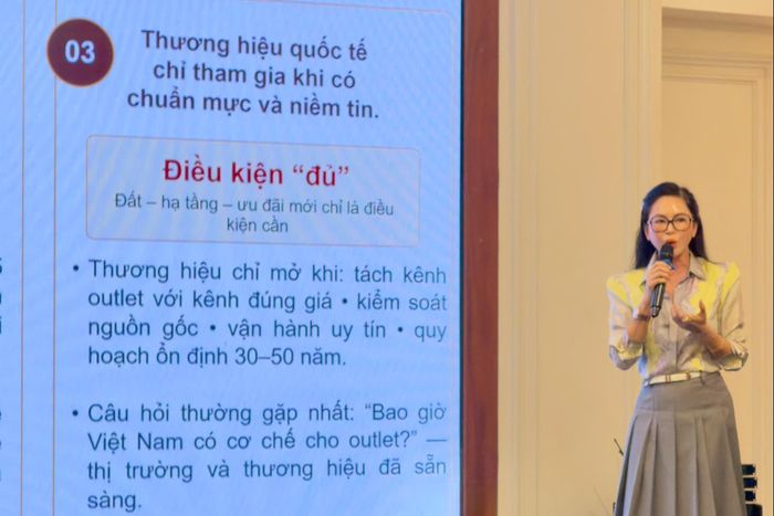  Bà Lê Hồng Thủy Tiên, Giám đốc Tập đoàn Liên Thái Bình Dương (IPPG). Ảnh: P.H. 