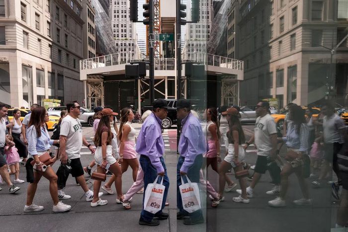  Thành phố New York, Mỹ, ngày 7/8. Ảnh: Reuters. 