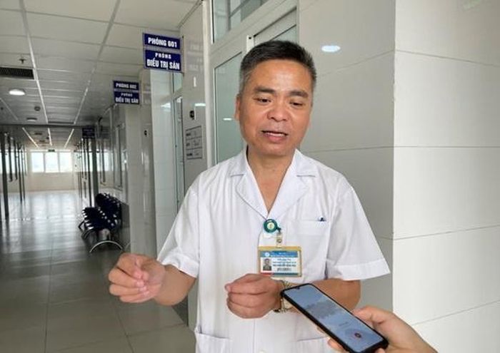 TS.BS Trần Huy Thọ, Phó giám đốc Bệnh viện Đặng Văn Ngữ. Ảnh: BVCC.
