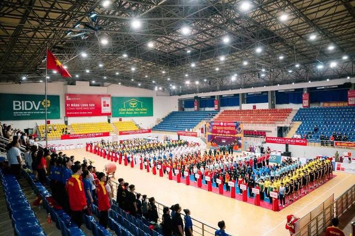 Giải đấu quy tụ đông đảo VĐV trẻ đến từ các tỉnh, thành phố, ngành trên cả nước