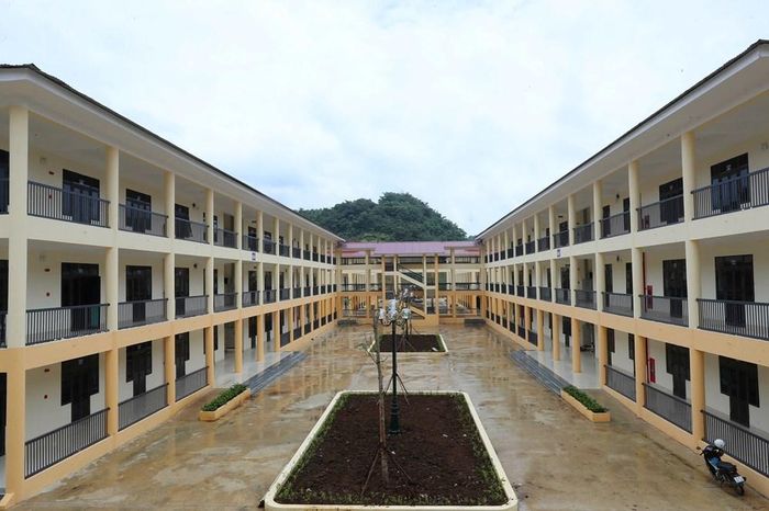Theo kế hoạch, trường sẽ được khánh thành vào ngày 22.8, trước thềm năm học mới 2026 - 2027