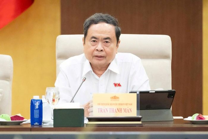 Chủ tịch Quốc hội Trần Thanh Mẫn chủ trì phiên họp