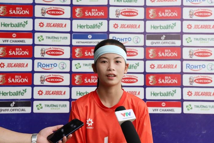 Tiền vệ Trương Yến Linh đặt mục tiêu cùng U17 nữ Việt Nam vượt qua vòng loại, hướng tới tấm vé dự vòng chung kết châu Á