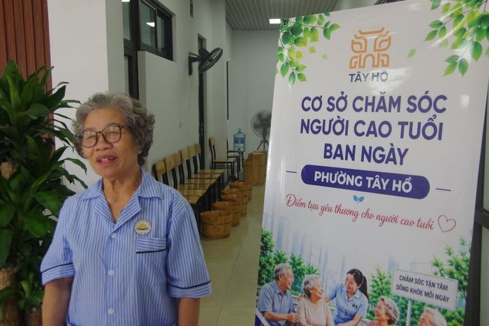 Cụ bà Trần Thị Chiên. Ảnh: Đông Mai