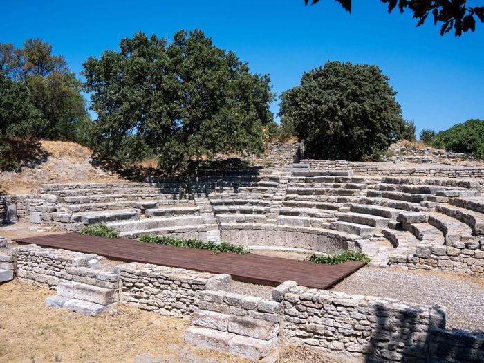 Di tích khảo cổ Troy tại Canakkale, Thổ Nhĩ Kỳ. Ảnh: THX/TTXVN phát
