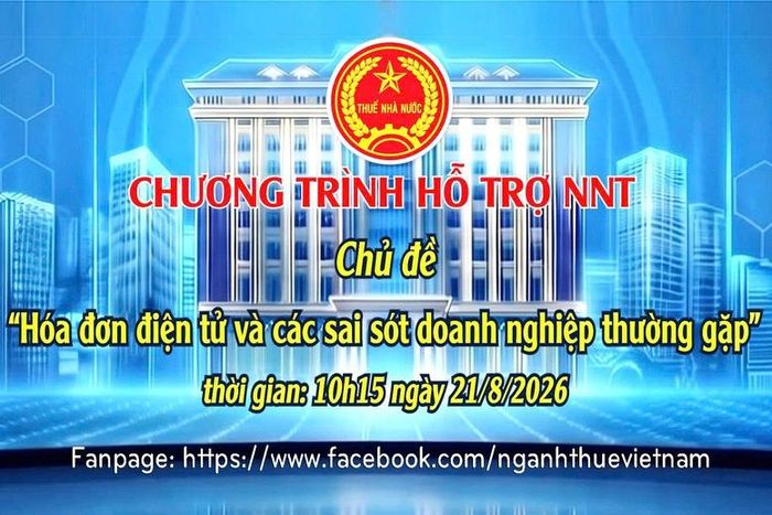 Cục Thuế sẽ livestream giải đáp hóa đơn điện tử, thuế bán hàng online