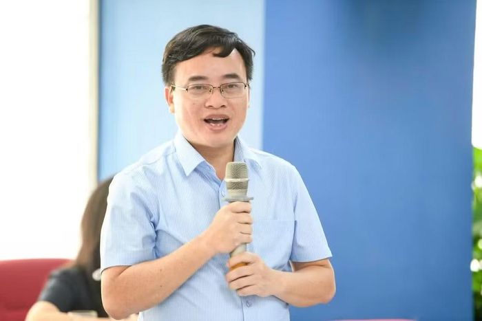 Ông Nguyễn Quốc Mạnh, Phó Cục trưởng Cục Trồng trọt và Bảo vệ thực vật (Bộ Nông nghiệp và Môi trường) phát biểu tại tọa đàm. (Ảnh: Ban Tổ chức cung cấp)