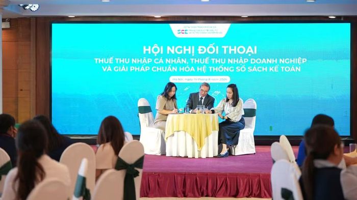 Phiên thảo luận tại hội nghị. (Ảnh: KHÔI MINH)
