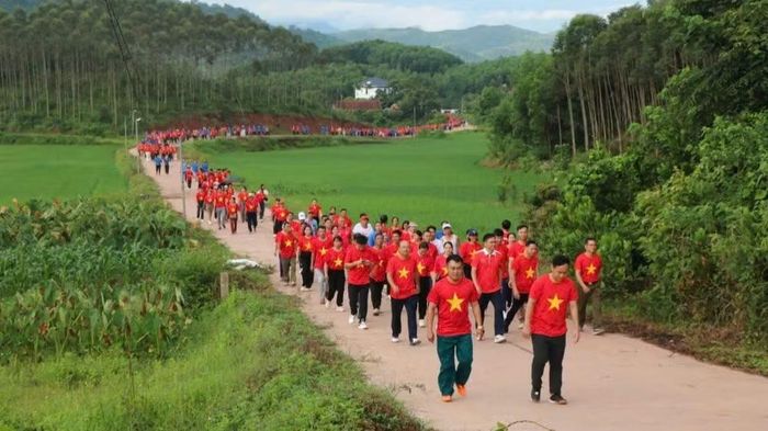 Xã Tuấn Đạo hưởng ứng chương trình năm 2025.