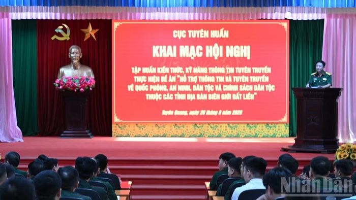 Quang cảnh lễ khai mạc hội nghị.