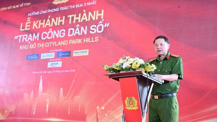 Đại tá Ngô Xuân Thọ - Trưởng phòng PC06, Công an Thành phố Hồ Chí Minh (Ảnh: H. Khánh)