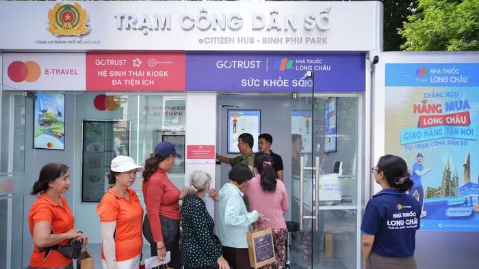 Trên địa bàn Thành phố Hồ Chí Minh hiện có 8 Trạm Công dân số. (Ảnh: H. Khánh)