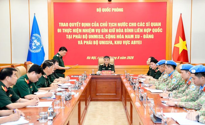 Quang cảnh buổi lễ.