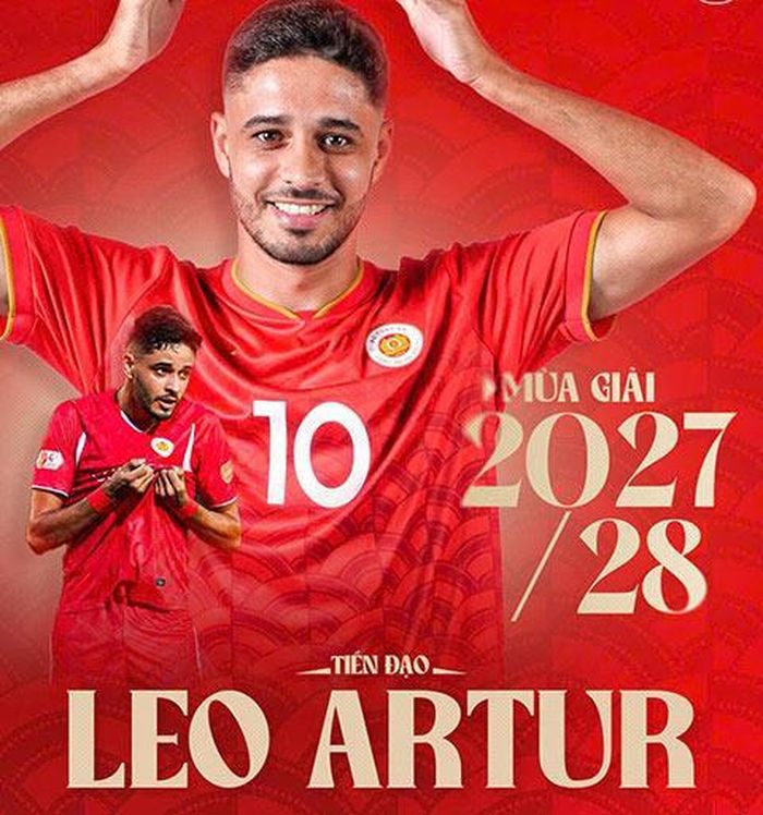 Leo Artur tiếp tục gắn bó với CLB Công an Hà Nội ít nhất 2 mùa giải.
