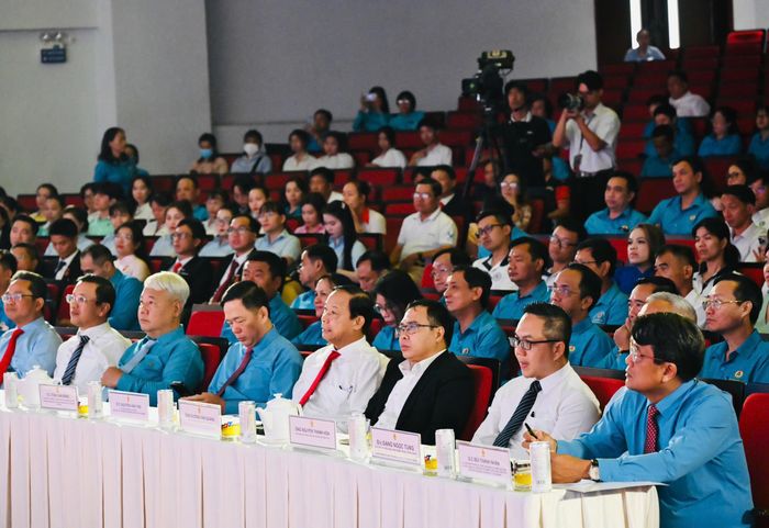  Đại biểu dự Giải thưởng Tôn Đức Thắng. Ảnh: VIỆT DŨNG 